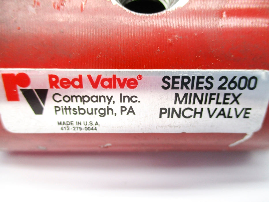 RED VALVE 2600 MINIFLEX UNMP