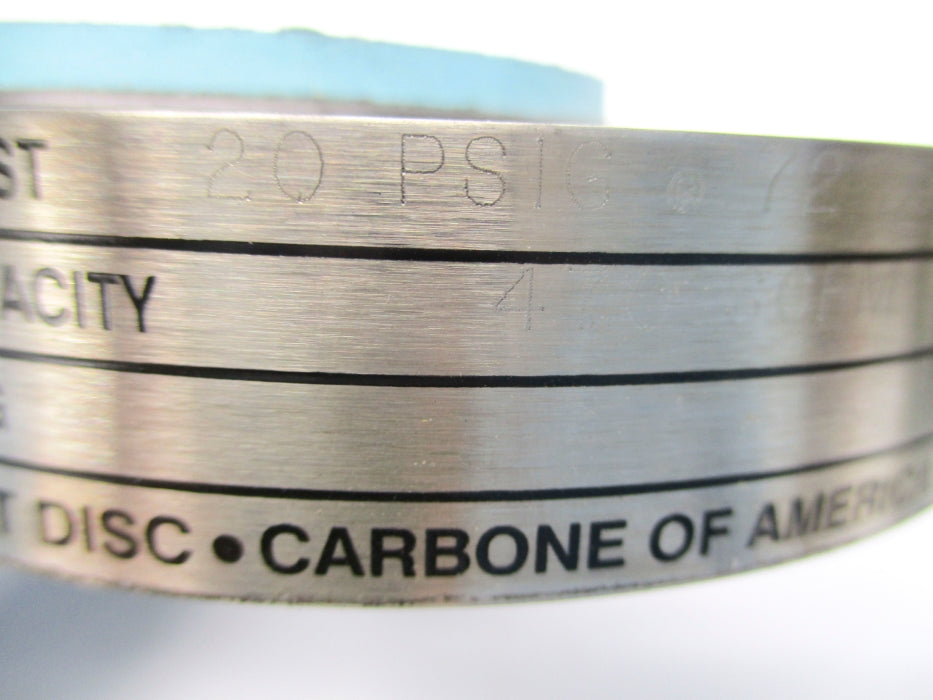 CARBONE OF AMERICA 7545 SER. 3 20PSIG 72F NSNP