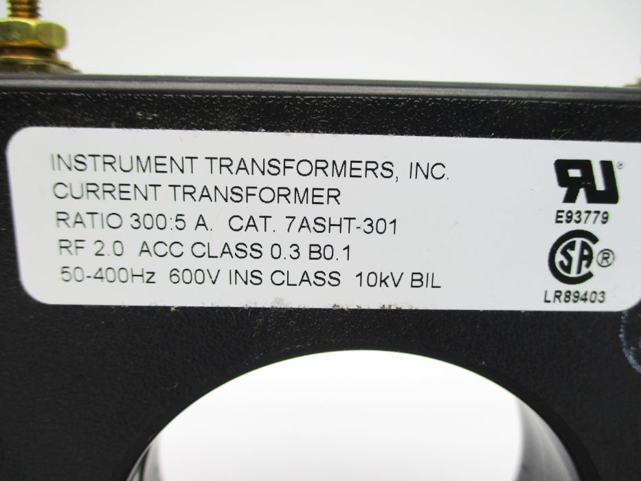 INSTRUMENTS TRANSFORMERS 7ASHT-301 10KV NSNP