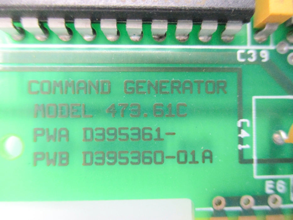 MTS 473.61C D395360-01A UNMP
