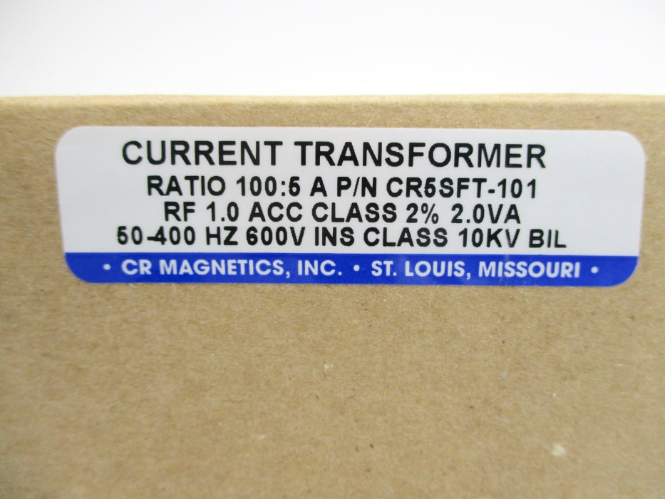 CR MAGNETICS CR5SFT-101 600V 10KV NSMP
