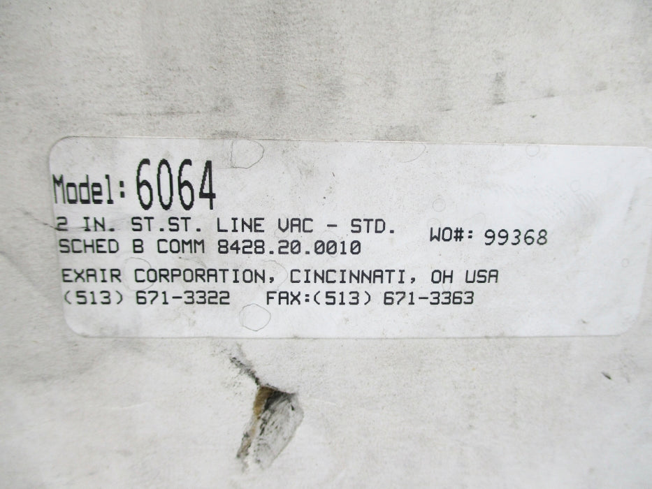 EXAIR 6064 250PSIG NSMP