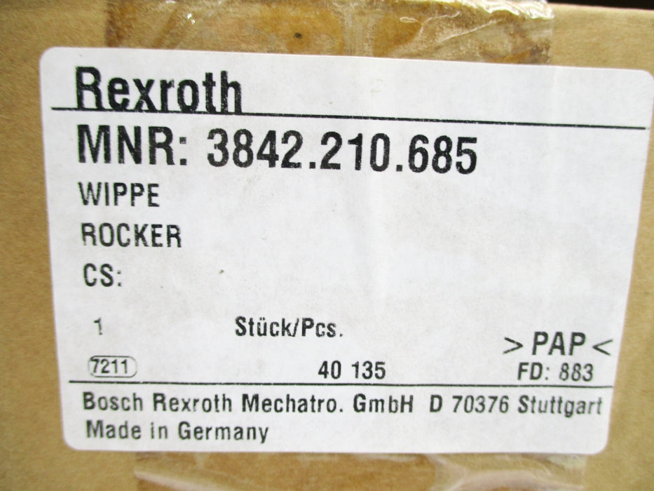 REXROTH 3842.210.685 NSMP