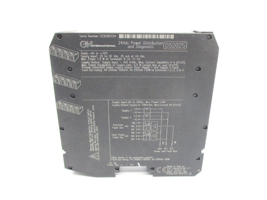 GM INTERNATIONAL D5202S NSMP