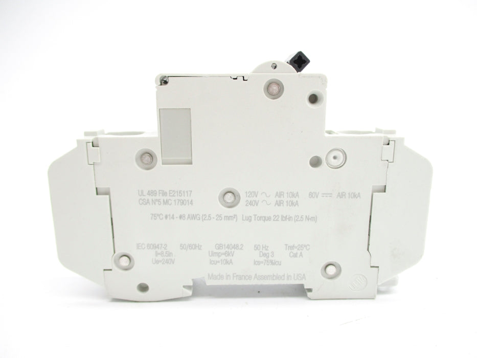 SCHNEIDER ELECTRIC 60103 240V 2A NSMP