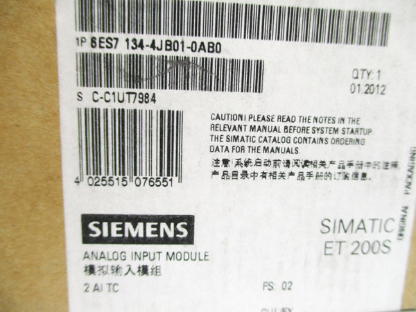 SIEMENS 6ES7 134-4JB01-0AB0 NSMP