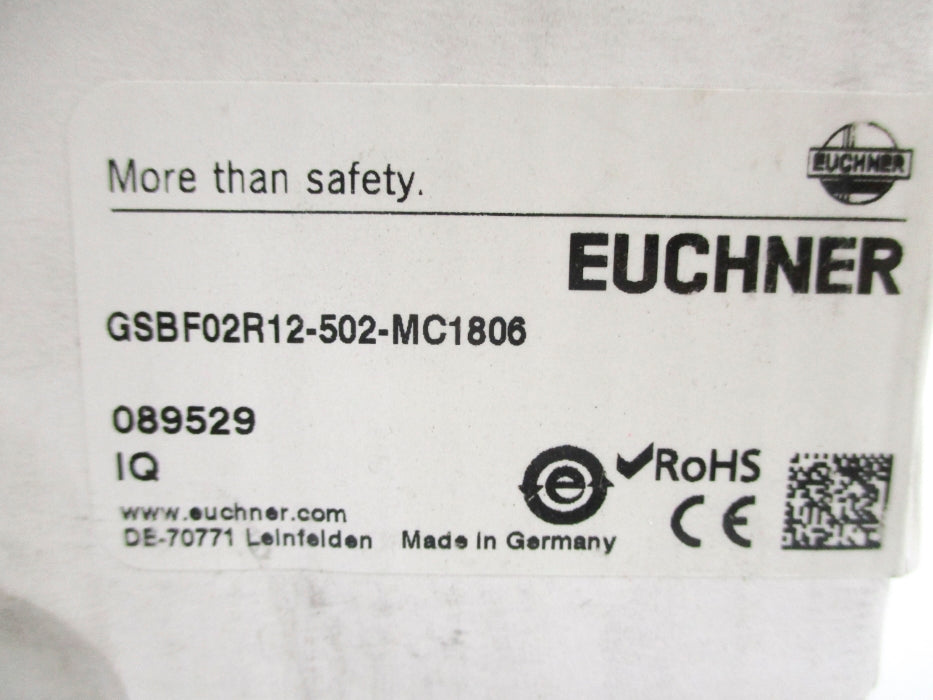 EUCHNER GSBF02R12-502-MC1806 NSFS