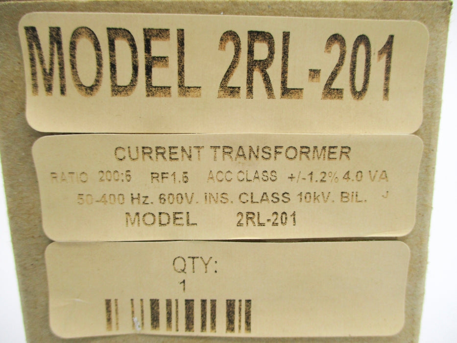 T.E CONNECTIVITY 2RL-201 4.0VA NSMP