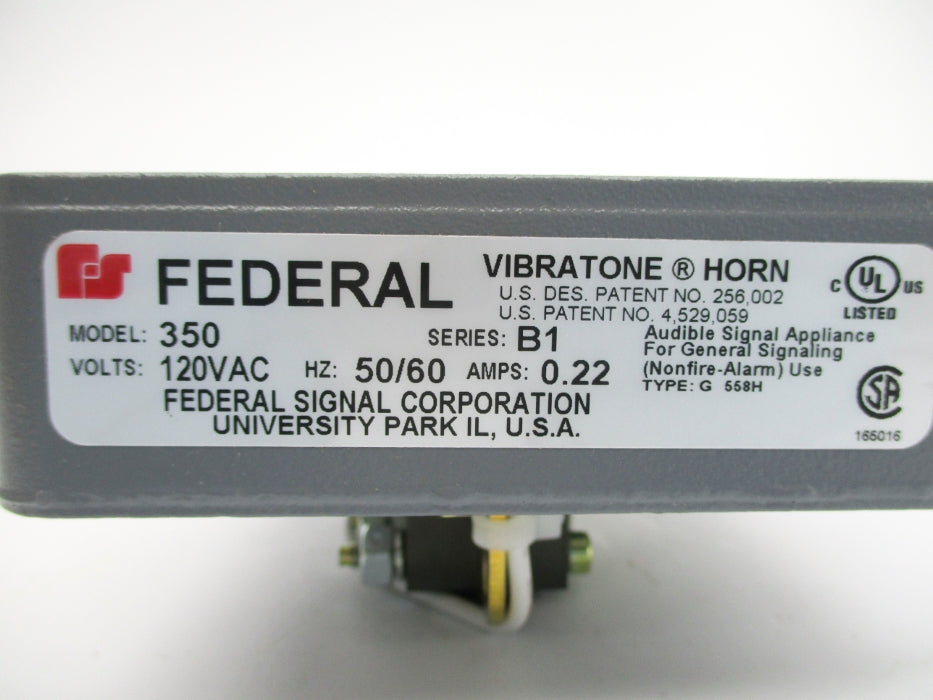 FEDERAL SIGNAL 350 SER. B1 NSNP