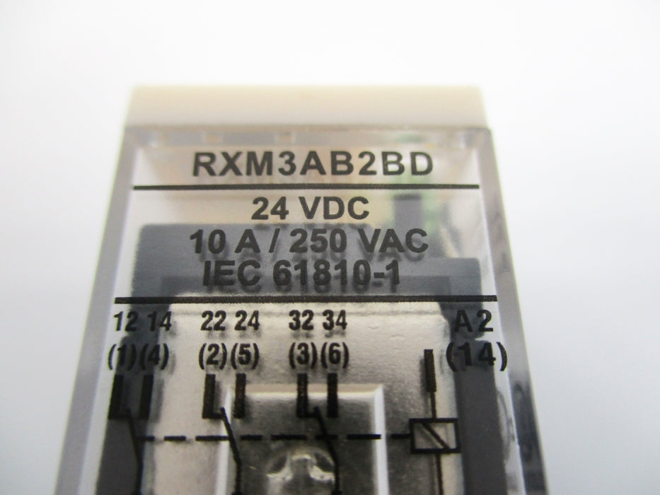 SCHNEIDER ELECTRIC RXM3AB2BD 24VDC 10A NSNP