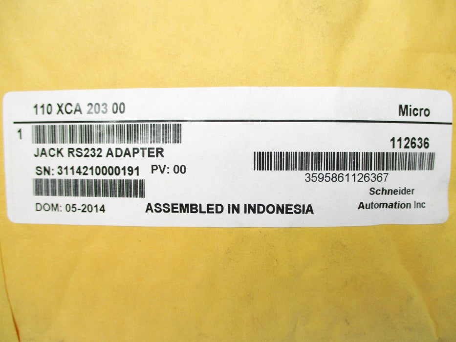 SCHNEIDER AUTOMATION 110XCA20300 NSFS