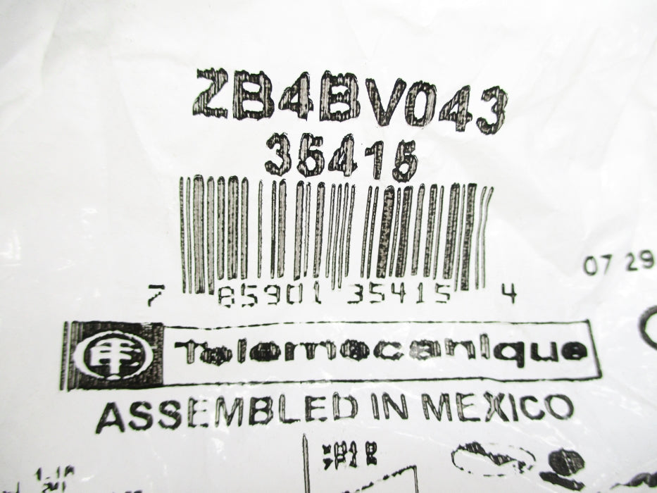 SCHNEIDER ELECTRIC ZB4BV043 NEW IN SCHNEIDER PACKAGE NSMP