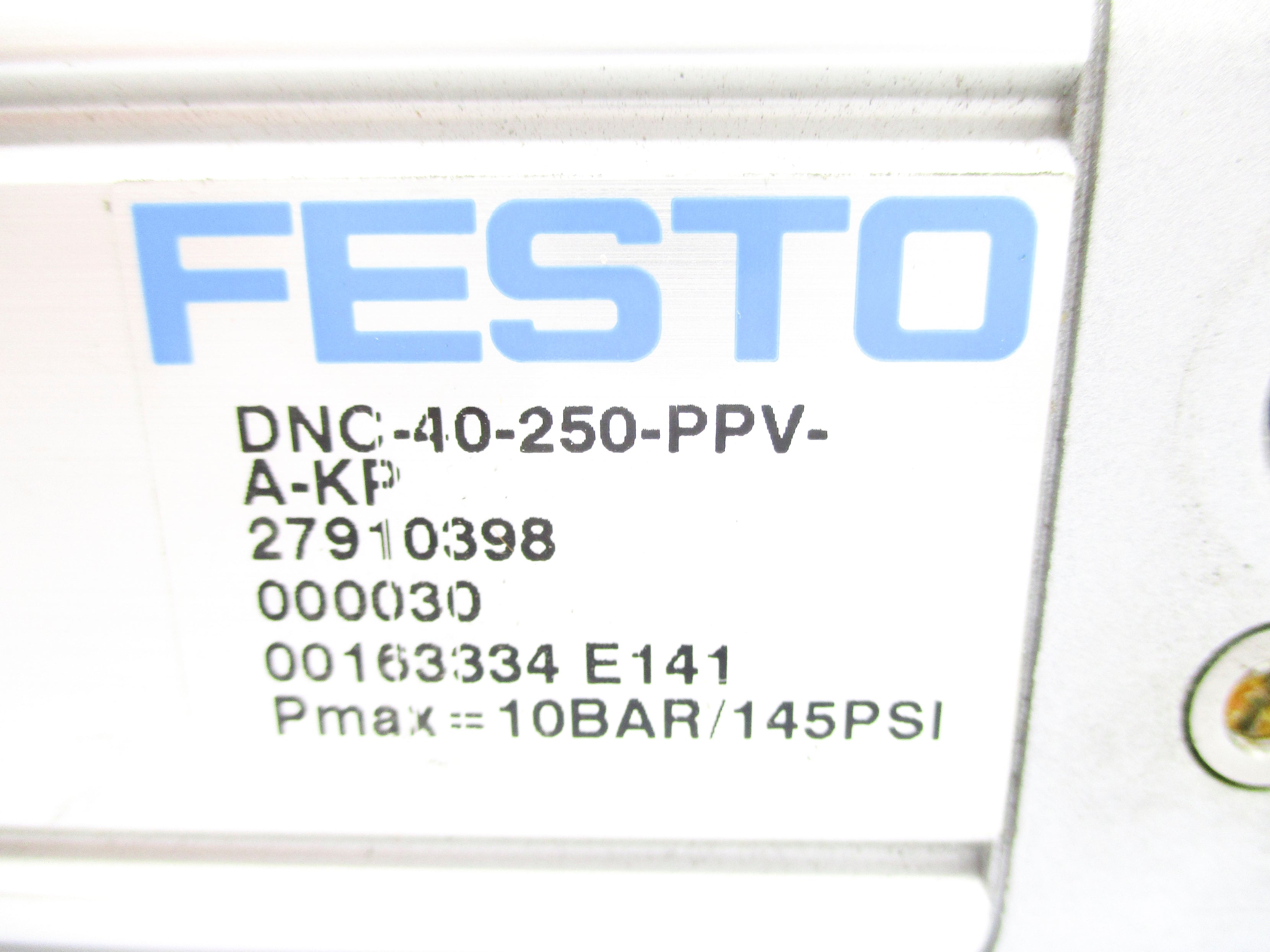 FESTO DNC-40-250-PPV-A-KP 145PSI NSNP