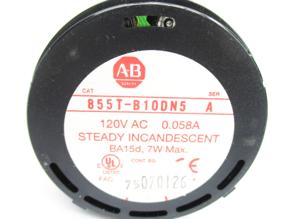 ALLEN BRADLEY 855T-B10DN5 SER. A NSNP