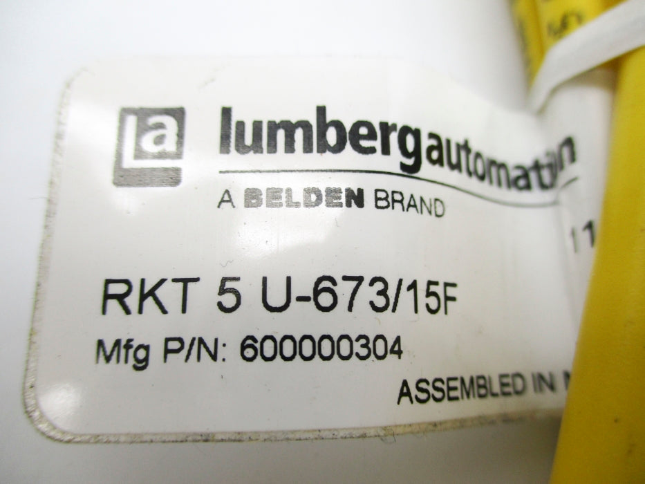 LUMBERG AUTOMATION RKT5U-673/15F 600000304 NSNP