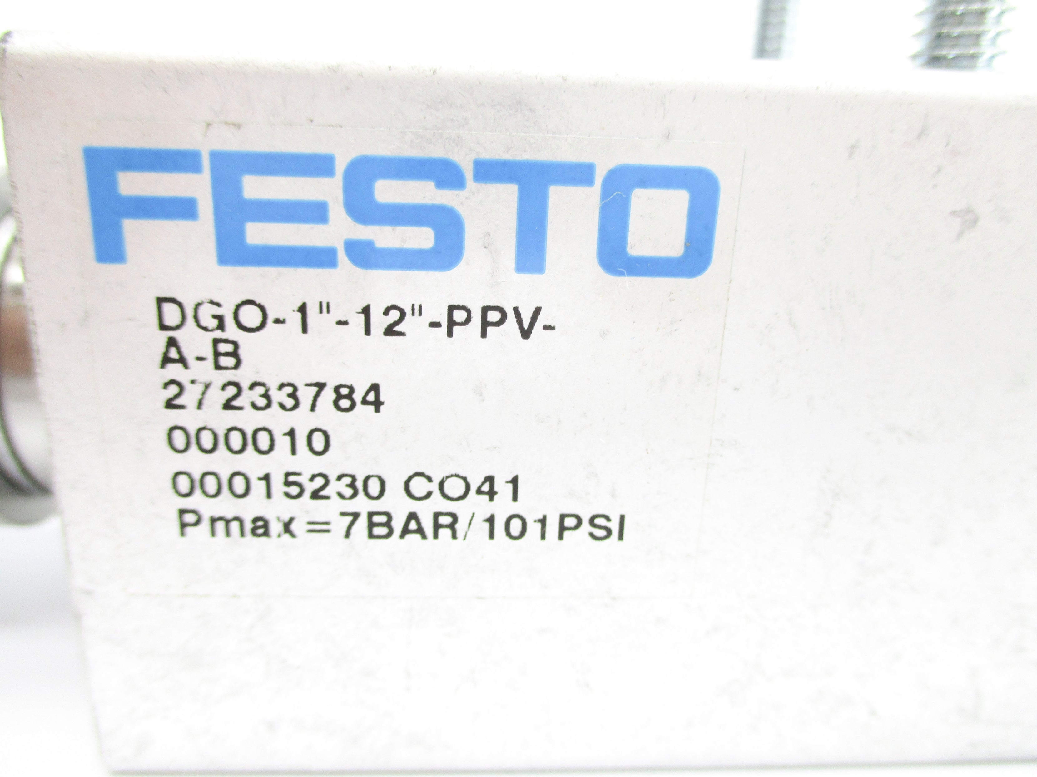 FESTO DGO-1"-12"-PPV-A-B 101PSI NSNP