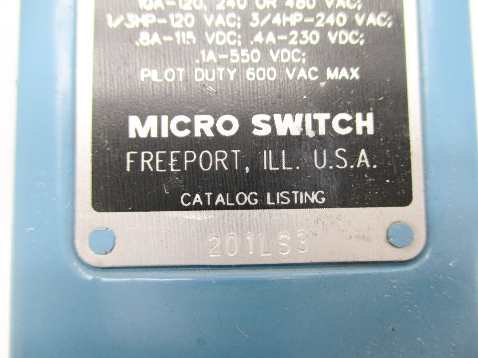 MICRO SWITCH 201LS3 UNMP