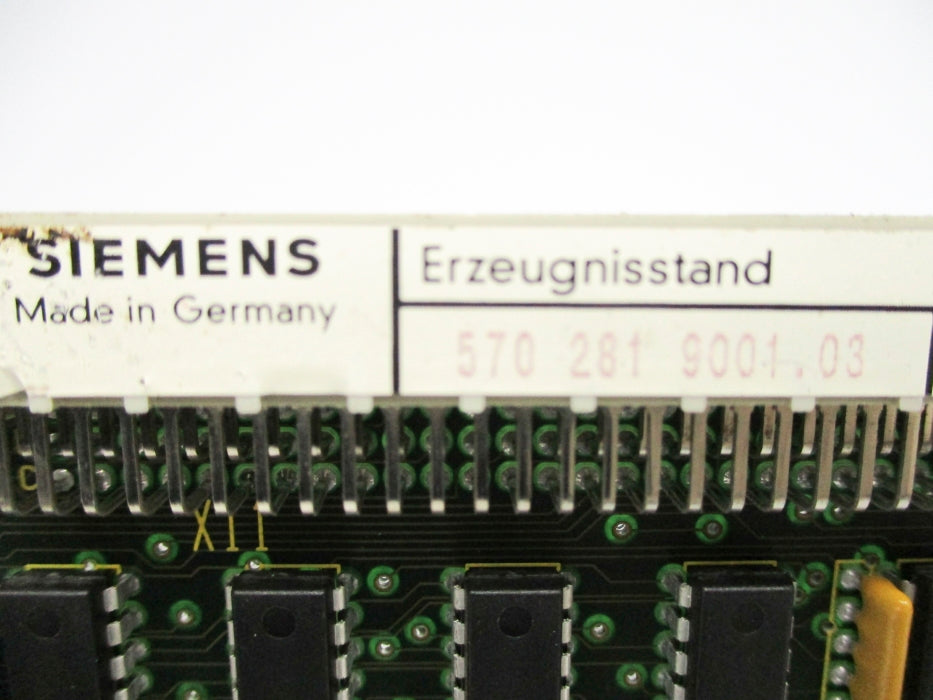 SIEMENS 5702819001.03 UNMP