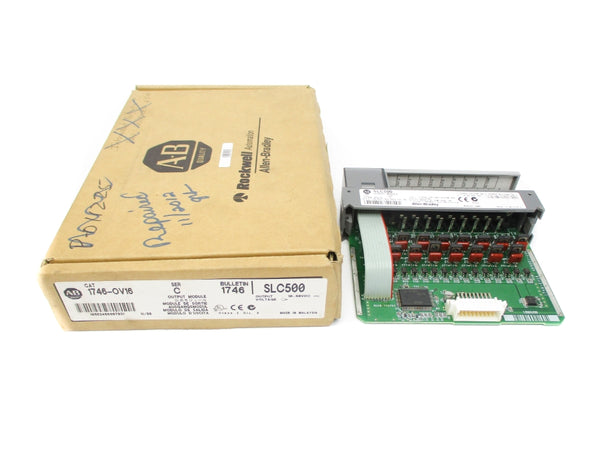 ALLEN BRADLEY 1746-OV16 SER. C 10-50VDC 0.5A NSMP
