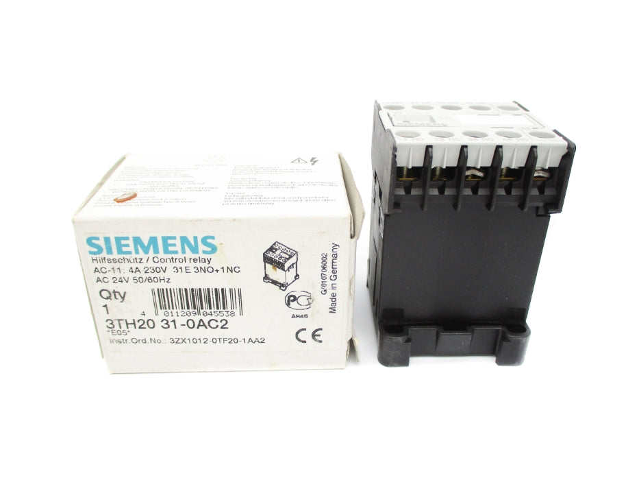SIEMENS 3TH2031-0AC2 24VAC NSMP