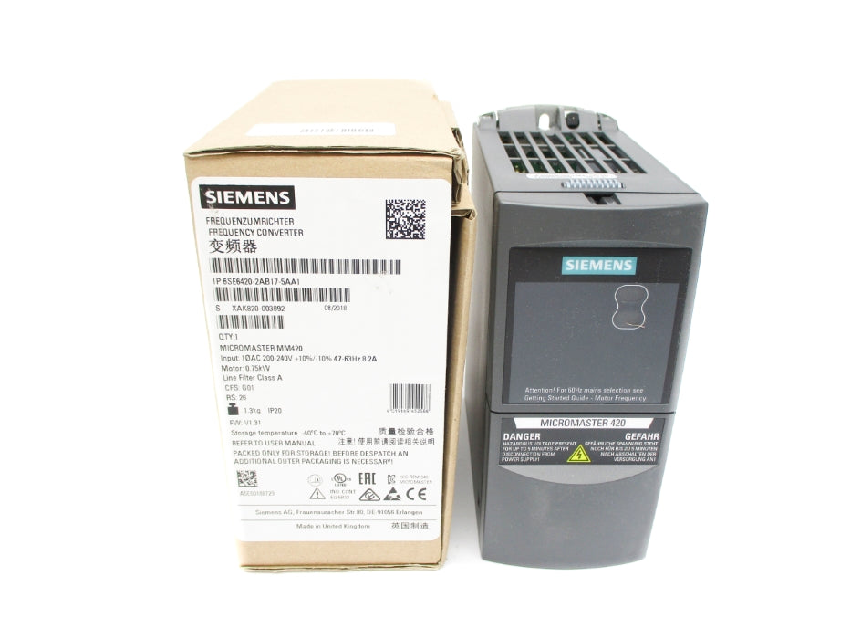 SIEMENS 6SE6420-2AB17-5AA1 NSMP