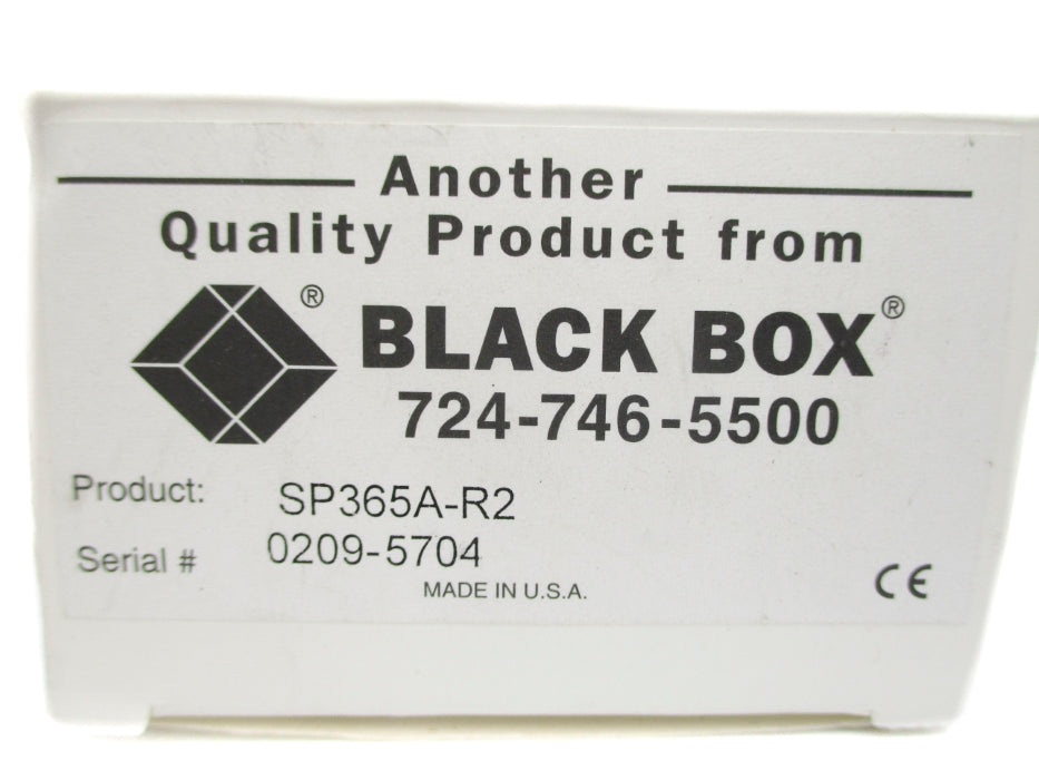 BLACK BOX SP365A-R2 NSMP