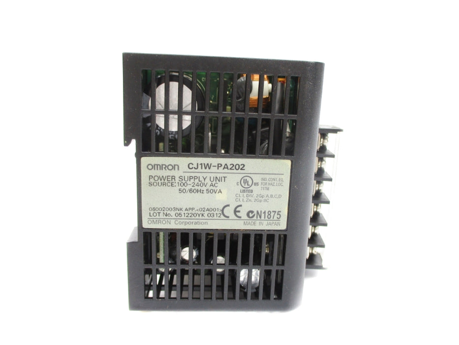 OMRON CJ1M-CPU22 CJ1W-PA202 NSNP