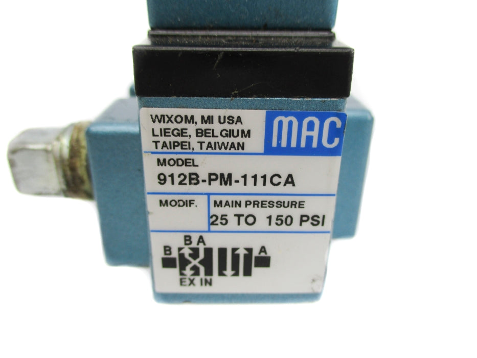 MAC 912-PM-111CA 25-150PSI 110/120V NSNP