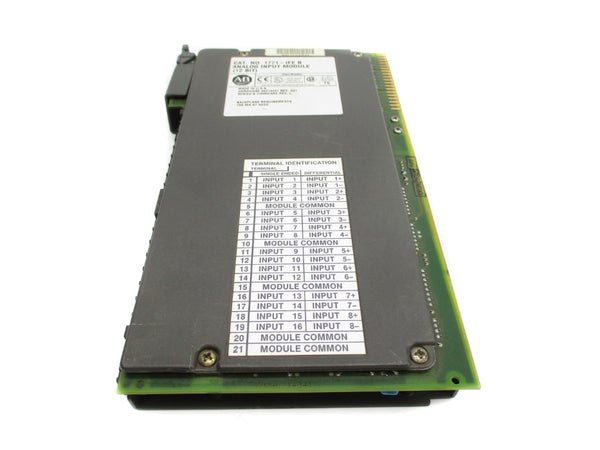 ALLEN BRADLEY 1771-IFE SER. B 5VDC F/W L UNMP