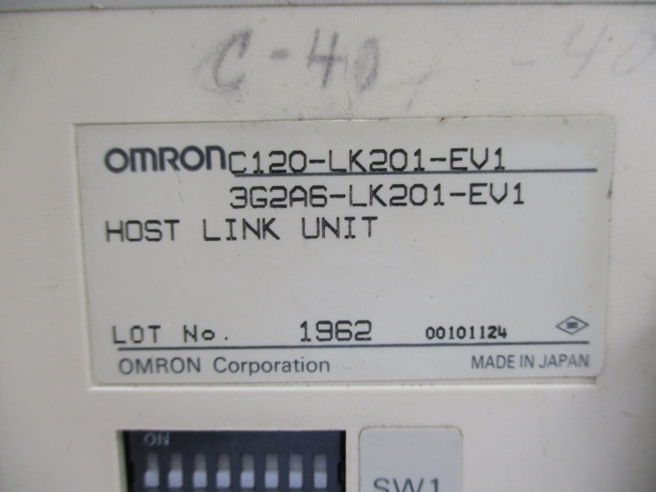 OMRON C120-LK201-EV1 UNMP