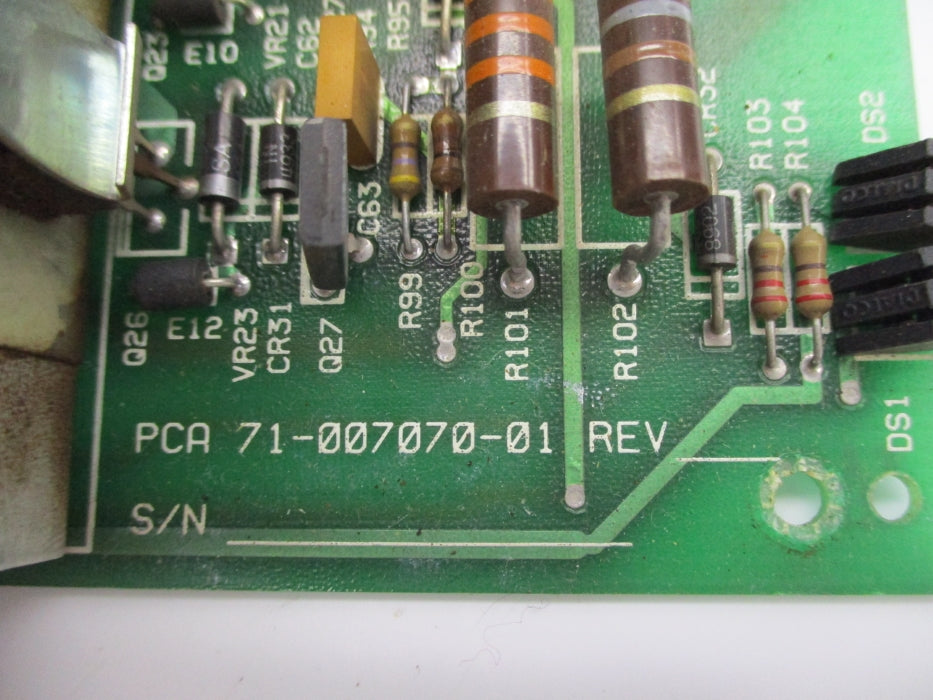 PARKER 71-007070-01 61-007069-01 REV. Y2 UNMP