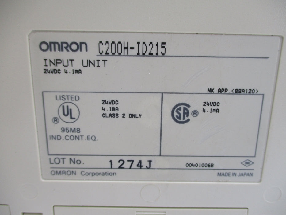 OMRON C200H-ID215 NSNP