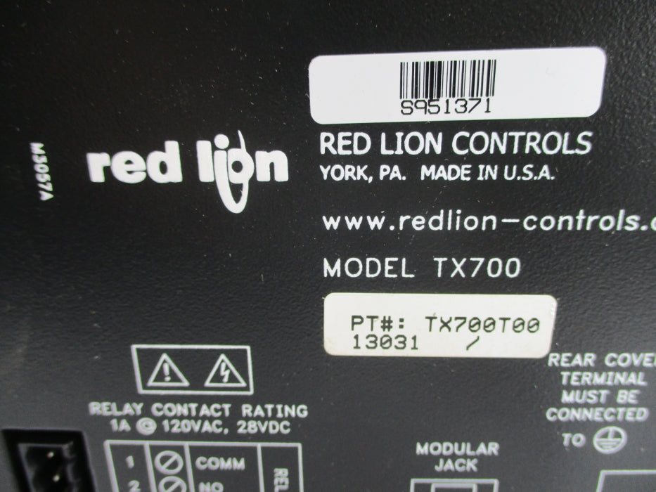RED LION CONTROLS TX700T00 UNMP