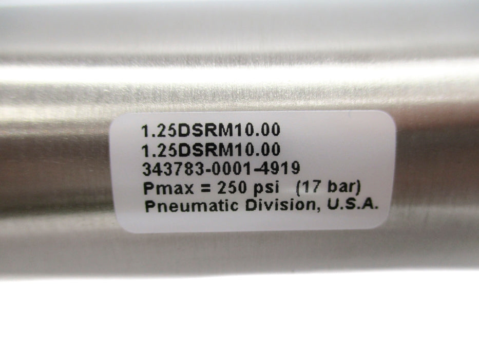 PARKER 1.25DSRM10.00 250PSI NSNP