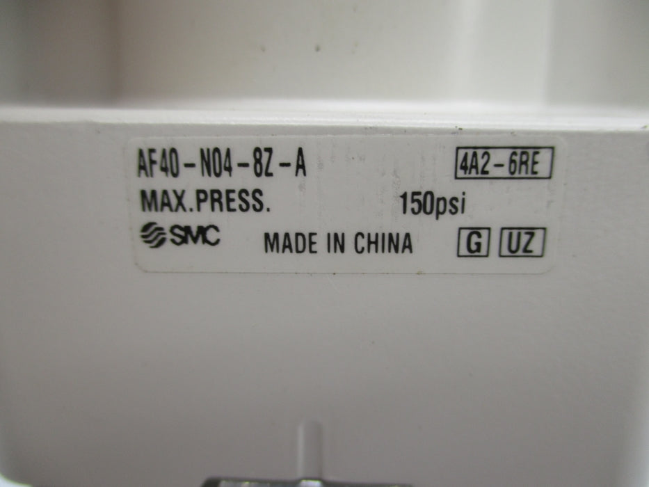 SMC AF40-N04-8Z-A 150PSI NSNP
