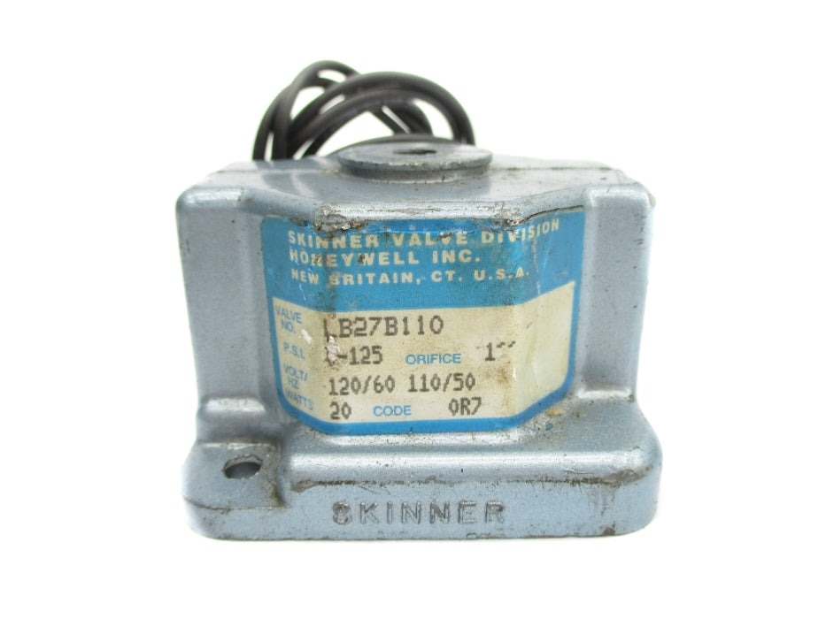 SKINNER VALVE LB27B110 1-125PSI 110/120V UNMP