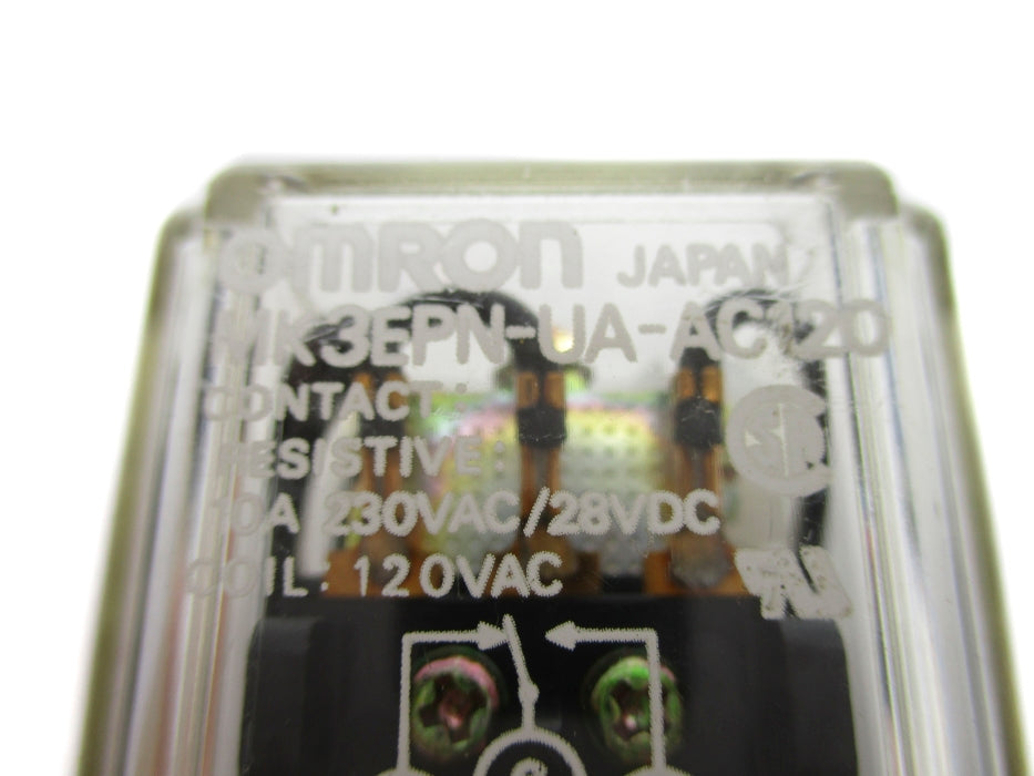 OMRON MK3EPN-UA-AC120 10A 120VAC UNMP