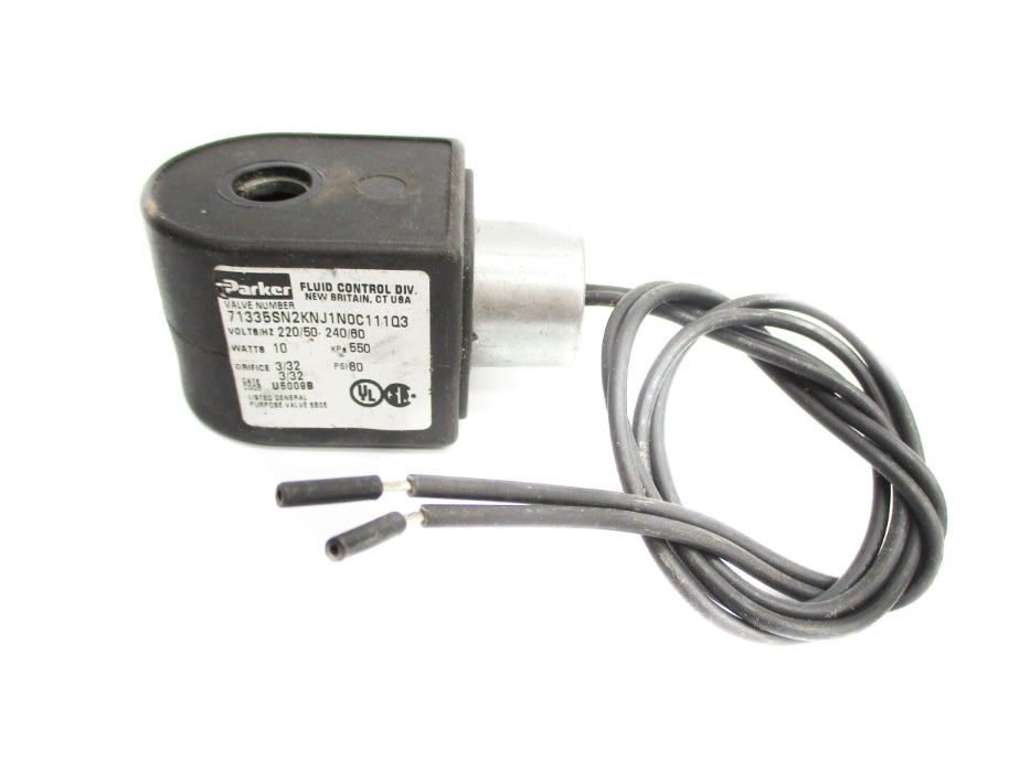 PARKER 71335SN2KNJ1N0C111Q3 80PSI 220/50 240/60 NSNP