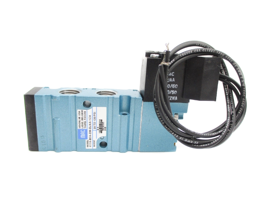 MAC 411A-B0A-DM-DJAA-1CA 20-120PSI 110/120V NSMP