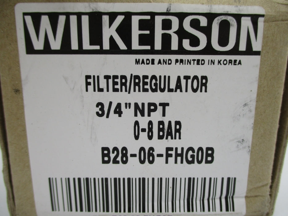 WILKERSON B28-06-FHG0B 0-125PSIG NSMP