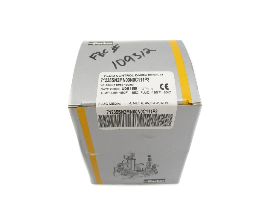 PARKER 71235SN2MN00N0C111P3 110/120V NSFS