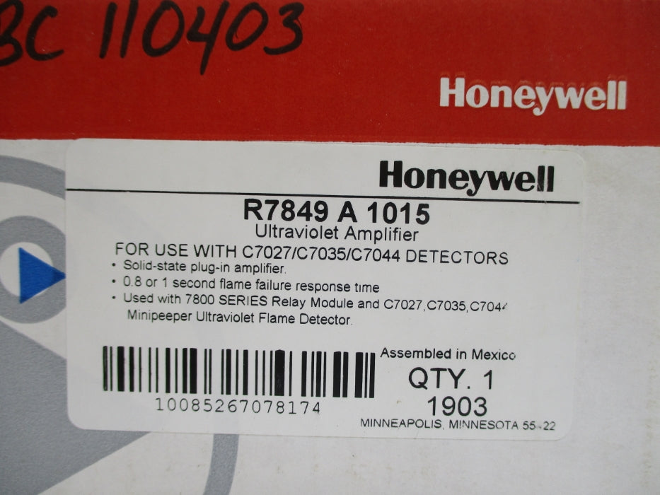 HONEYWELL R7849A1015 NSMP