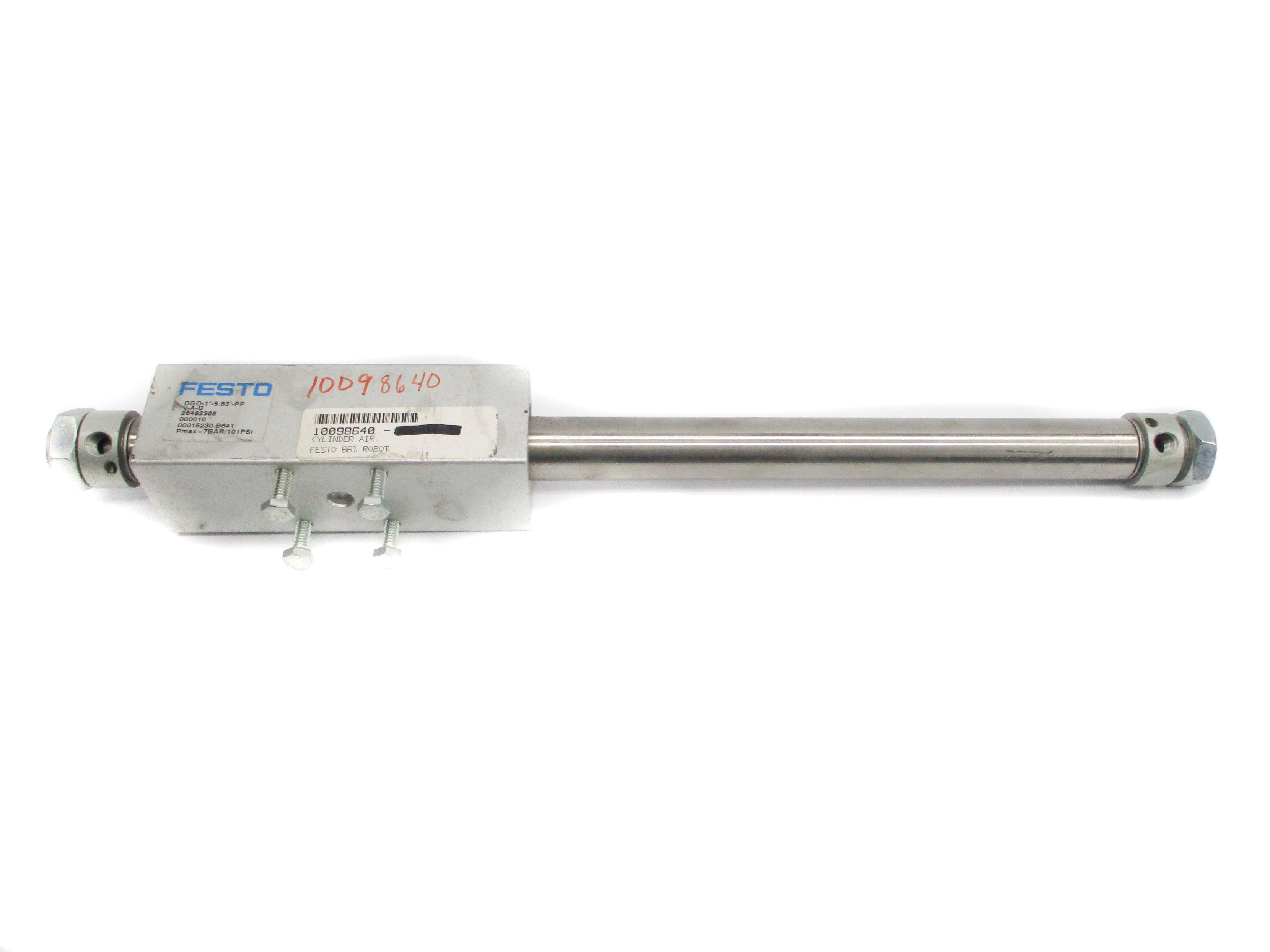 FESTO DGO-1"-9.63"-PPV-A-B 101PSI NSNP