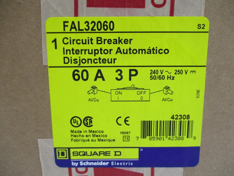 SQUARE D FAL32060 SER. 2 60A 240/250V NSFS