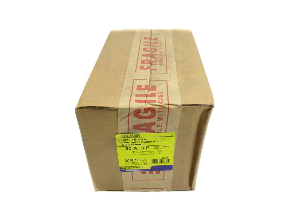 SQUARE D FHL36080 SER. 2 80A 600V NSFS
