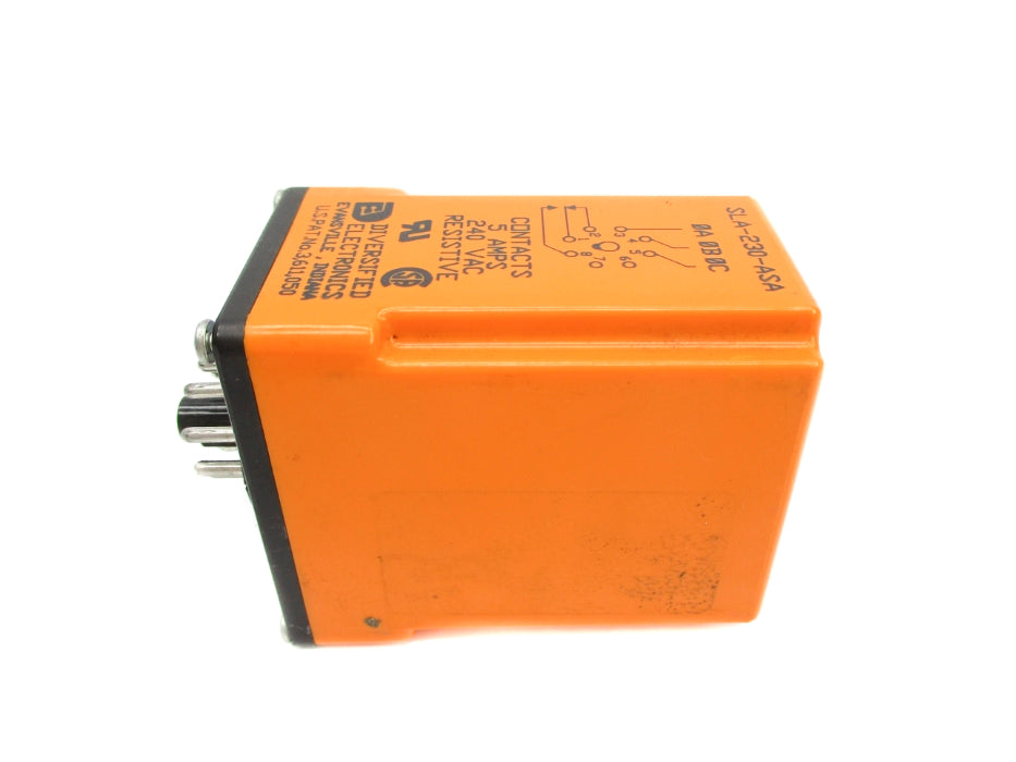 DIVERSIFIED ELECTRONICS SLA-230-ASA 240VAC 5A UNMP