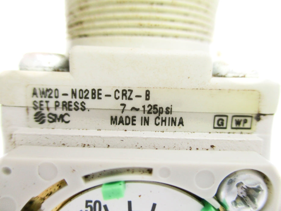 SMC AW20-N02BE-CRZ-B 7-125PSI UNMP