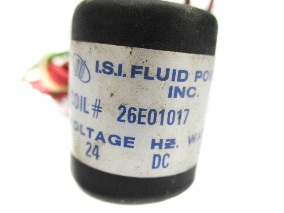 I.S.I. FLUID POWER 26E01017 UNMP