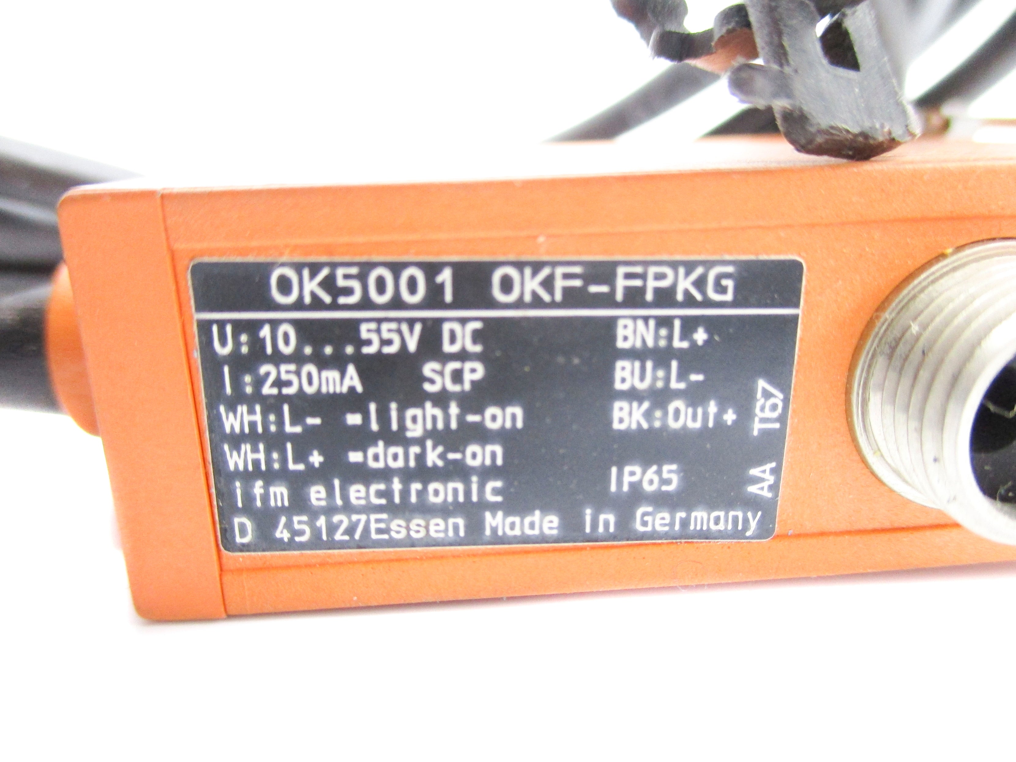 IFM EFECTOR OK5001 OKF-FPKG NSNP