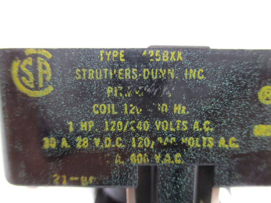 STRUTHERS-DUNN 425BXX 120/240VAC 30A UNMP